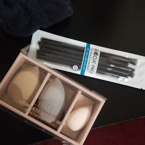 NIB Luxie Complete Sponge Set + Eyeshadow Brushes